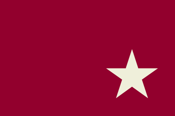 red icon with white star