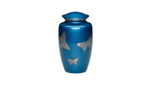 ADDvantage Casket urn Blue Butterfly 55