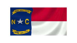 ADDvantage Casket panel insert North Carolina flag