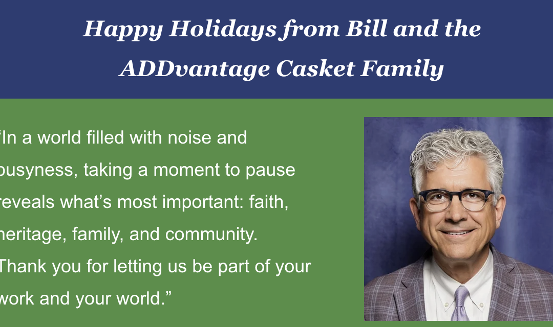 Taking a Moment to Reflect This Holiday Season